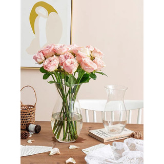 (Giá dùng thử) Bình hoa thuỷ tinh hình cá decor cao cấp