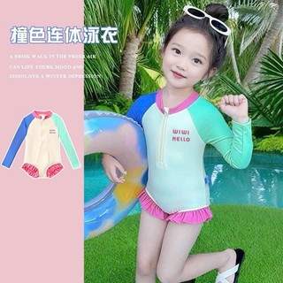 Đồ bơi cho bé gái 1 mảnh, bikini 1 mảnh cho bé gái sz 8-30kg, bikini cho bé gái dài tay