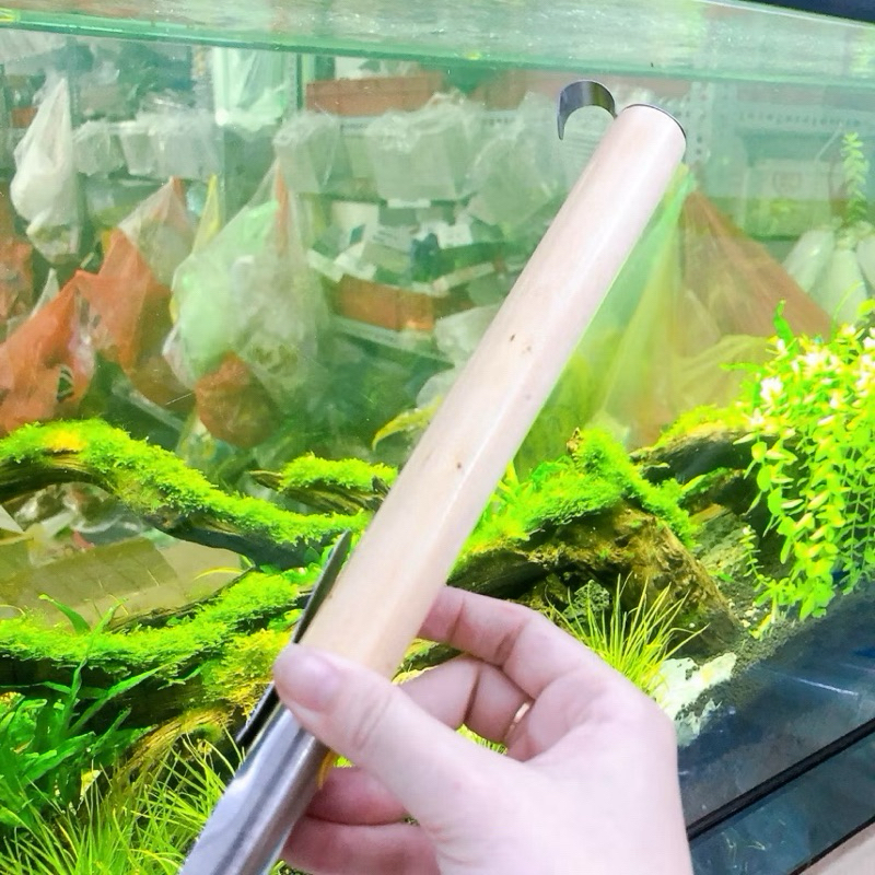 vợt trụng hủ tíu - phở cán gỗ tiện lợi