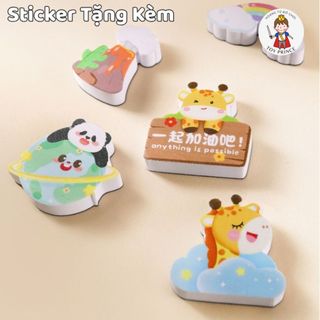 Thước Đo Chiều Cao Pony / Hươu Vàng Sư Tử Ngộ Nghĩnh - Thước Đo Nam Châm Chất Liệu Cao Cấp Tặng Kèm Sticker