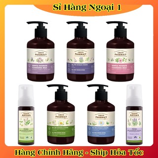 Dung dịch vệ sinh phụ nữ Apteka Zelenaya 370ml Làm Dịu Da, Giúp chống Khuẩn, Cân Bằng Độ pH Vùng Kín của Nga