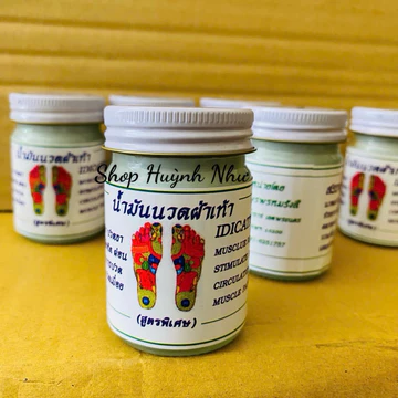 [CHÍNH HÃNG]Dầu Cù Là Massage Bàn Chân 50g Thái Lan Dầu Nóng, Cù Là Xoa Bóp Chân, Nhức Mỏi Cơ Thể, Tê Thấp khớp, Đau cơ