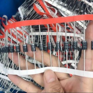 Diot chỉnh lưu 1N5408 dòng tải 5A 1000volt 4 cái