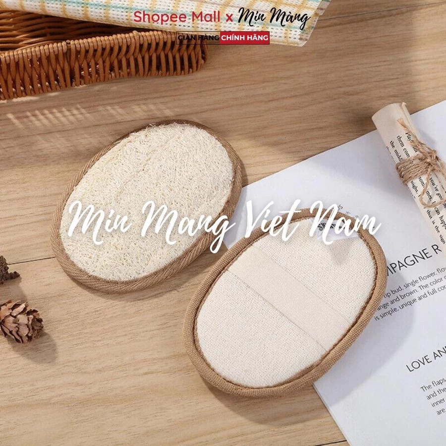 Bông Tắm Xơ Mướp Tẩy Tế Bào Da Chết, Siêu Sạch, Mịn Màng Từ Trái Mướp Vườn Tự Nhiên Thân Thiện | BigBuy360 - bigbuy360.vn