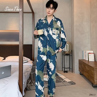 Bộ đồ ngủ nam giới dài tay cao cấp, bộ đồ ngủ nam đẹp (Kèm ảnh cận vải) - Since Then
