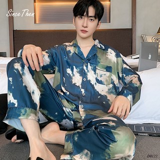 Bộ đồ ngủ nam giới dài tay cao cấp, bộ đồ ngủ nam đẹp (Kèm ảnh cận vải) - Since Then