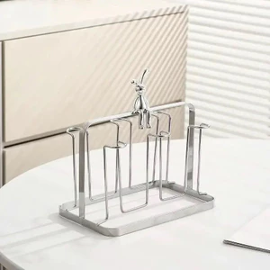 Khay đựng cốc inox