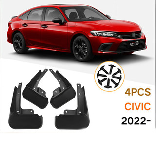 Chắn Bùn Honda Civic Hàng Loại Dày Tặng Kèm Ốc