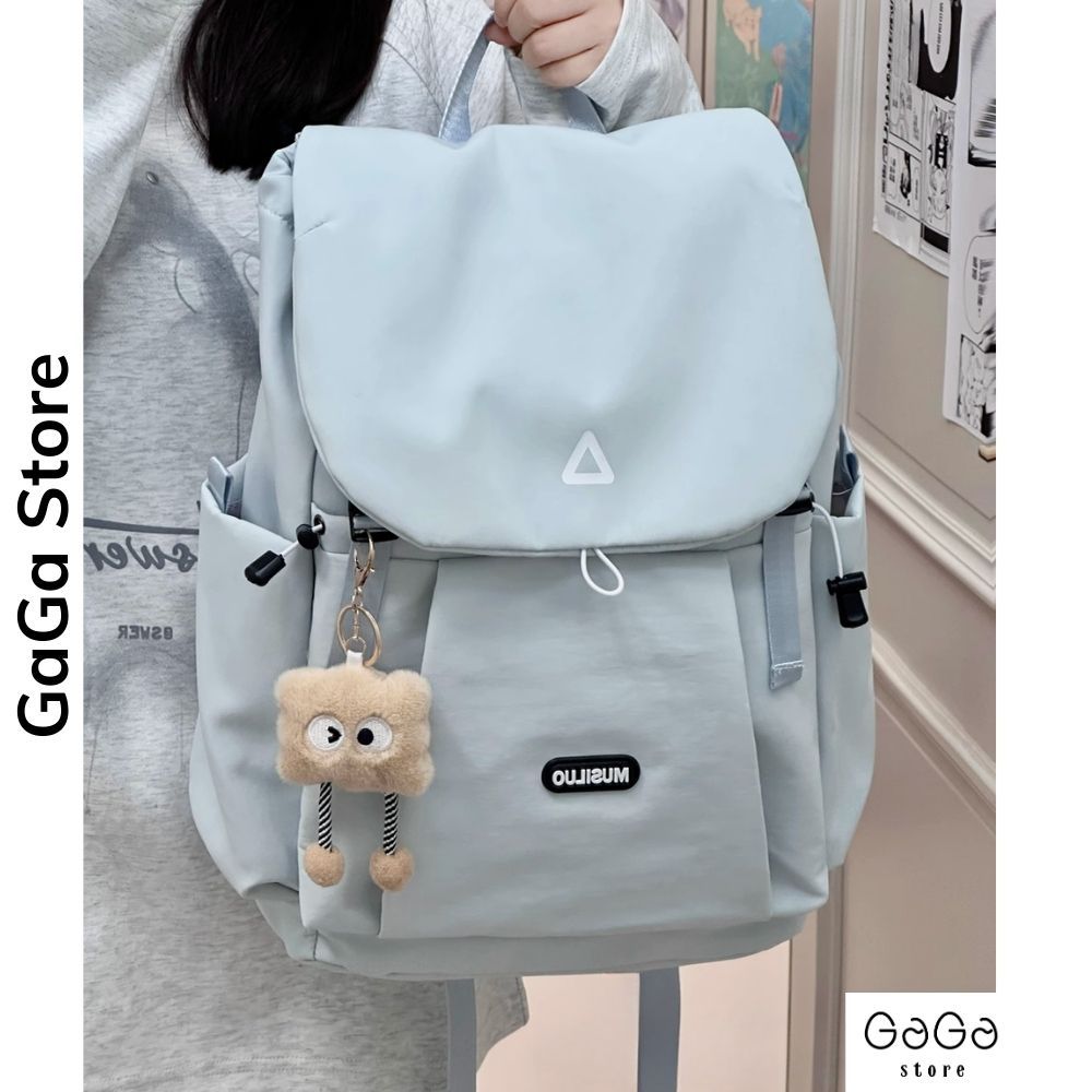 Balo di học unisex phong cách Ulzzang cho học sinh các cấp mang đi học , đi chơi B856 gagastore