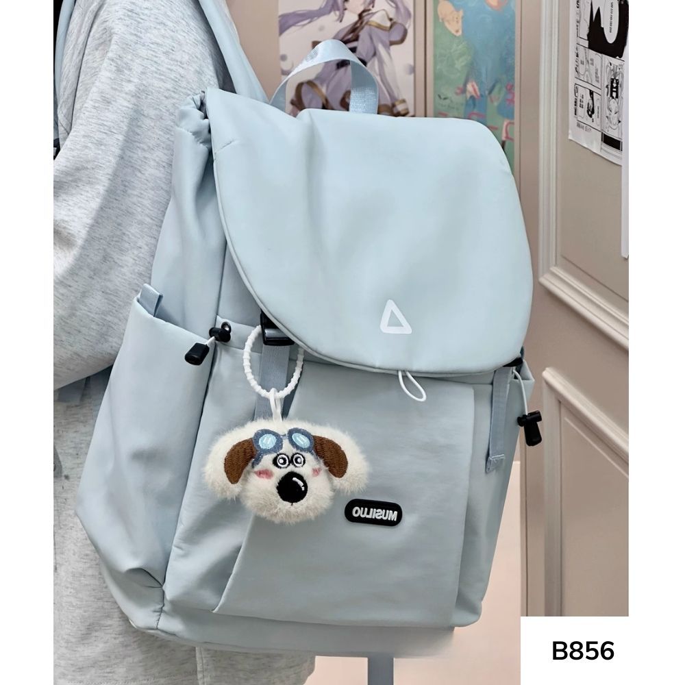 Balo di học unisex phong cách Ulzzang cho học sinh các cấp mang đi học , đi chơi B856 gagastore