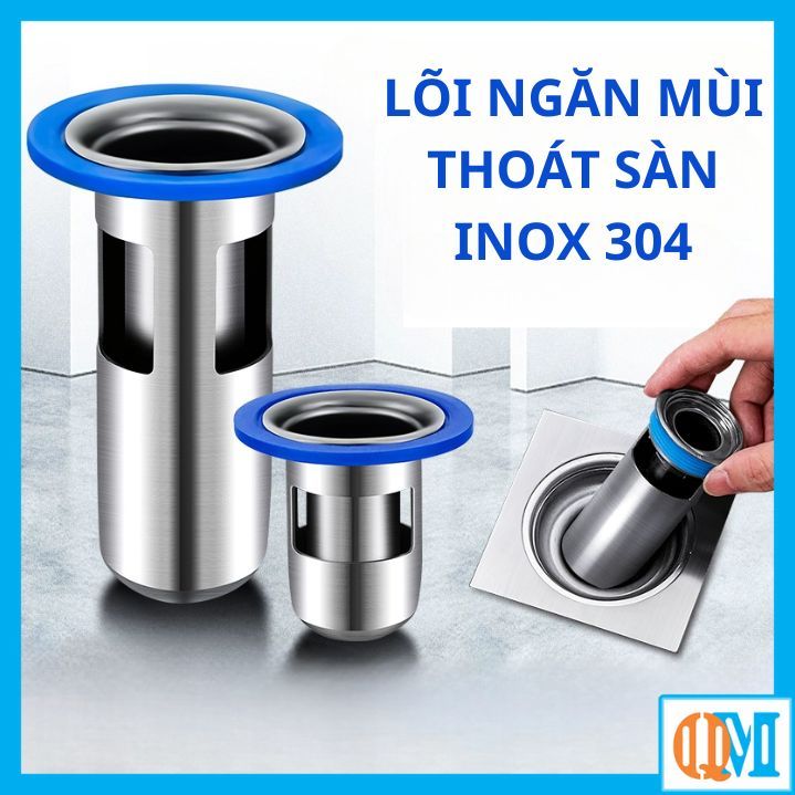 Phụ Kiện Ngăn Mùi Thoát Sàn Nhà Tắm Inox 304 Lắp Ga Thoát Sàn, Lược Rác ...