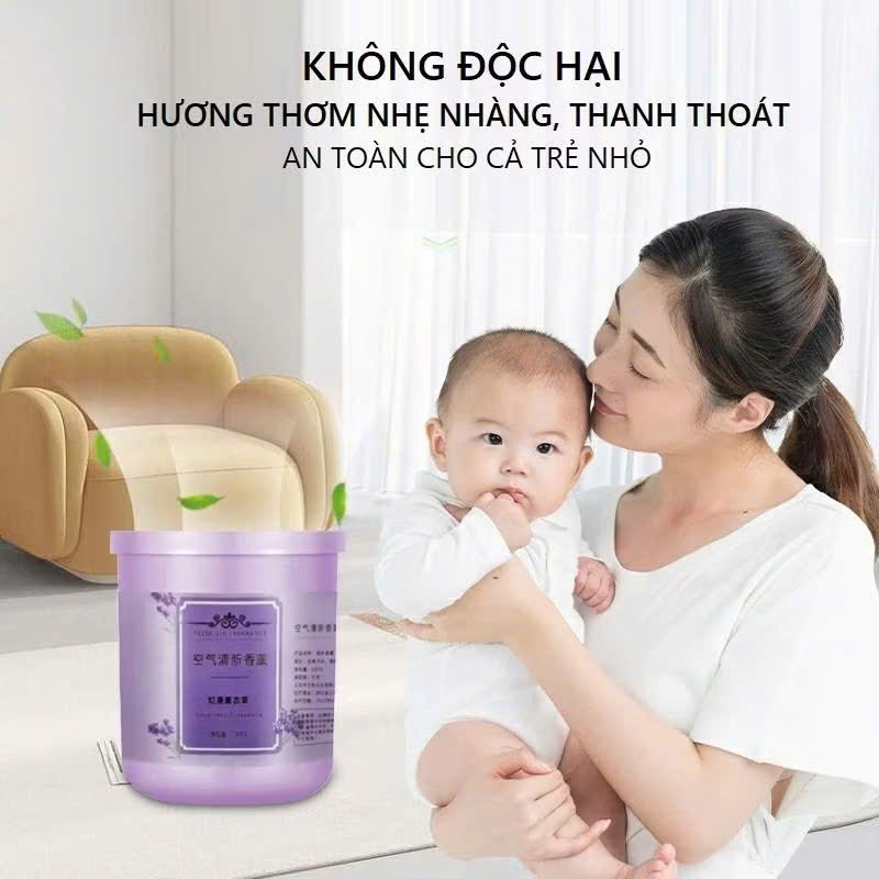 Lọ Sáp Nội Địa Trung Hương Dễ Chịu Khử Mùi Tốt,Hộp Sáp Nhỏ Gọn Mùi Dễ Chịu - SÁP THƠM PHÒNG DÙNG CHO Ô TÔ VÀ TỦ QUẦN ÁO