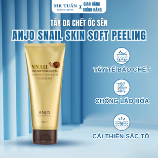 Tẩy Da Chết Anjo Snail Skin Soft Peeling Gel Hàn Quốc, Tẩy Tế Bào Chết Chiết Xuất Dịch Nhầy Ốc Sên Phù Hợp Mọi Loại Da