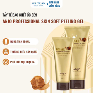 Tẩy Da Chết Anjo Snail Skin Soft Peeling Gel Hàn Quốc, Tẩy Tế Bào Chết Chiết Xuất Dịch Nhầy Ốc Sên Phù Hợp Mọi Loại Da