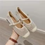 Giày Mary Jane lưới thoáng khí, nhẹ êm cho nữ kiểu dáng thời trang vintage Mã 115