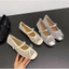 Giày Mary Jane lưới thoáng khí, nhẹ êm cho nữ kiểu dáng thời trang vintage Mã 115