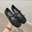 Giày Mary Jane lưới thoáng khí, nhẹ êm cho nữ kiểu dáng thời trang vintage Mã 115