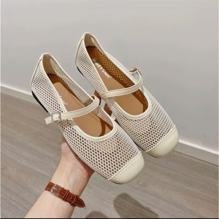 (LÙI 1 SZ) Giày nữ, giày búp bê chất lưới nhẹ lên chân cực thoáng chân dáng bassic  xinh đón hè 115