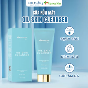 Sữa Rửa Mặt Dành Cho Da Dầu Oil Skin Cleanser Kiềm Dầu, Làm Sạch Sâu Và Hỗ Trợ Làm Mờ Vết Thâm Mụn