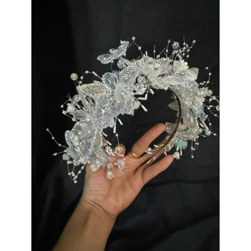 🔥🔥🔥Bờm tóc cô dâu mẫu mới xinh-CN115|PHUKIENCUOIYENLINH