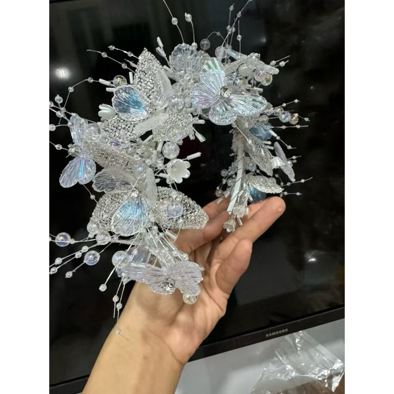 🔥🔥🔥Bờm tóc cô dâu mẫu mới xinh-CN115|PHUKIENCUOIYENLINH