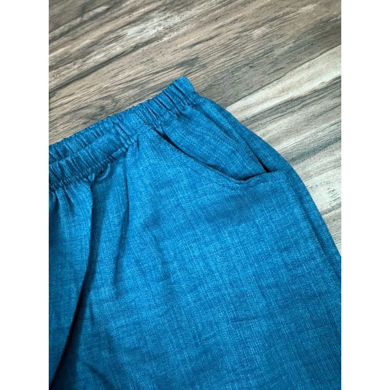Đồ bộ trung niên đũi vân mây cao cấp thêu hoa nhiều màu đẹp 40-70kg - G25