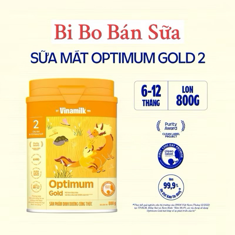 [ĐỦ SỐ] Sữa Bột Optimum Gold Số[1/2/3/4] Dinh Dưỡng Phát Triển Toàn Diện