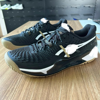 Giày thể thao chơi tenis pickleball bigsize nam nữ cổ thấp mùa hè 2025 As_ic màu đen êm nhẹ , sneaker thời trang cao cấp