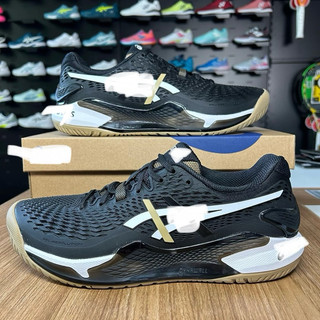 Giày thể thao chơi tenis pickleball bigsize nam nữ cổ thấp mùa hè 2025 As_ic màu đen êm nhẹ , sneaker thời trang cao cấp