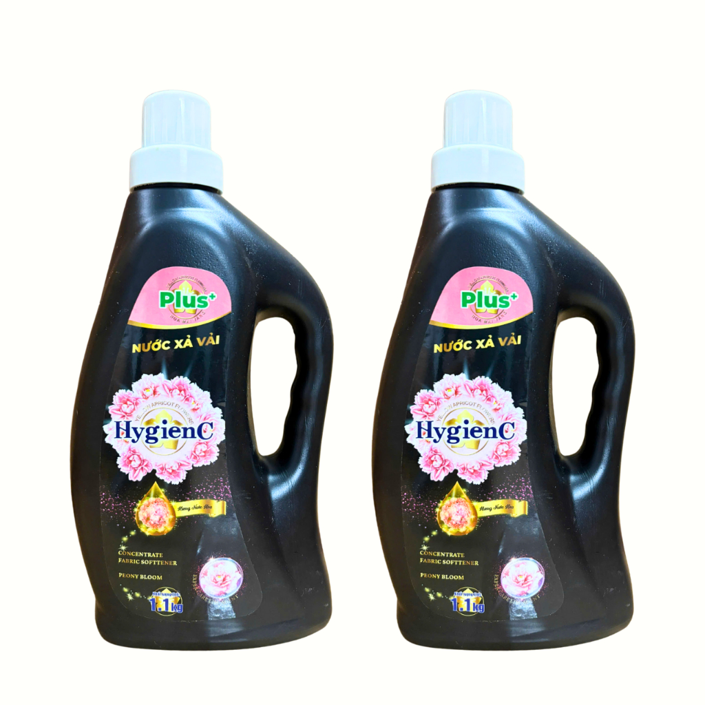 Nước Xả Vải HYGIENC PLUS 1,1 Kg/ Can Đậm Đặc Hương Nước Hoa - Lưu Hương Tới 7 Ngày, Làm Mềm Vải