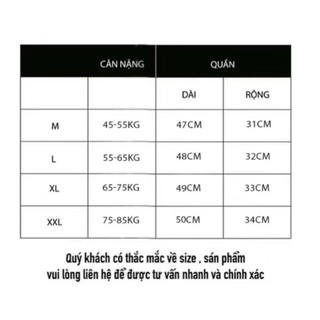 Quần Short Nam 45-85Kg Quần Đùi Nam Co Giãn Thoải Mái Vận Động QN52