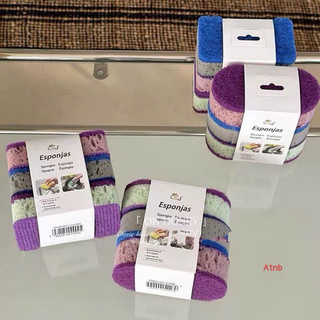 Set 3 miếng bọt biển cọ rửa chén bát xoong nồi