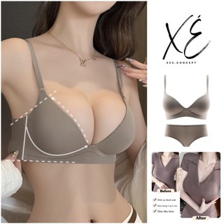 Áo lót (A2) - Áo lót su cup ngang nâng ngực đệm dày 6cm