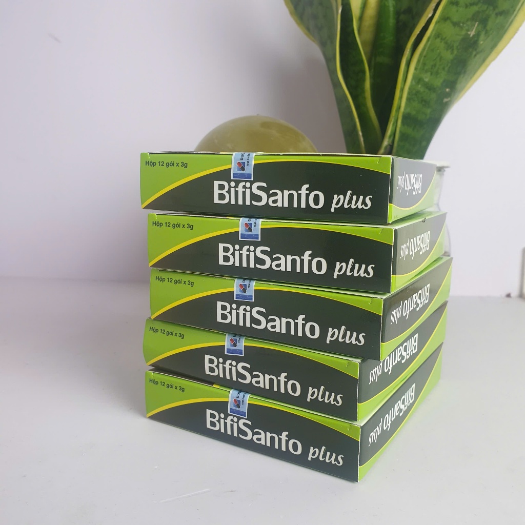 [COMBO 5H BifiSanfo plus 12 gói], hỗ trợ giảm nhanh triệu chứng viêm đại tràng cấp và mạn tính,HCRKT
