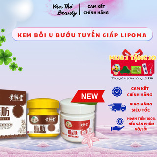 Kem Bôi Bướu Cổ Tuyến Giáp Lipoma, Kem Bôi U Bướu Mỡ Lipoma Cream 20gr, Không Đau Nhức, Hiệu Quả Cao, Vân Thỏ Beauty