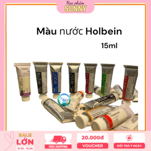 Màu nước Holbein Tuýp 15ml