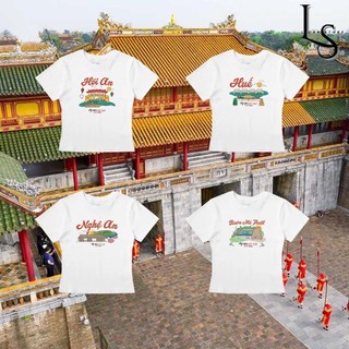 [HOẢ TỐC] Áo thun địa danh from Mini-tee unisex nam nữ áo phông DU LỊCH cotton 100%  250gsm
