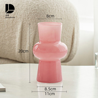 Bình cắm hoa sứ men thạch nhiều màu, lọ sứ cắm hoa, lọ decor phong cách Hàn Quốc