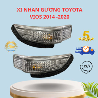 Xin nhan gương toyota vios đời 2014 - 2020 lắp zin theo xe.