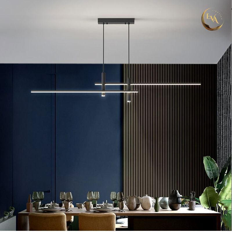 Đèn thả bàn ăn EVA BD004 LED 3 màu ánh sáng trang trí phòng khách, phòng ăn, quán cafe, nhà hàng bảo hành 24 tháng