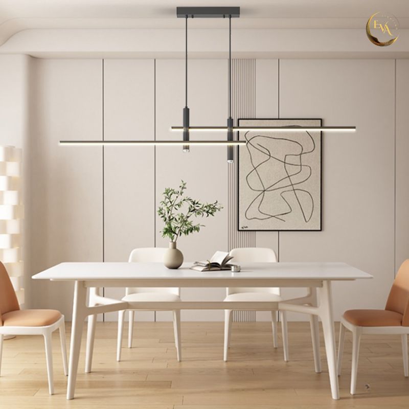 Đèn thả bàn ăn EVA BD004 LED 3 màu ánh sáng trang trí phòng khách, phòng ăn, quán cafe, nhà hàng bảo hành 24 tháng