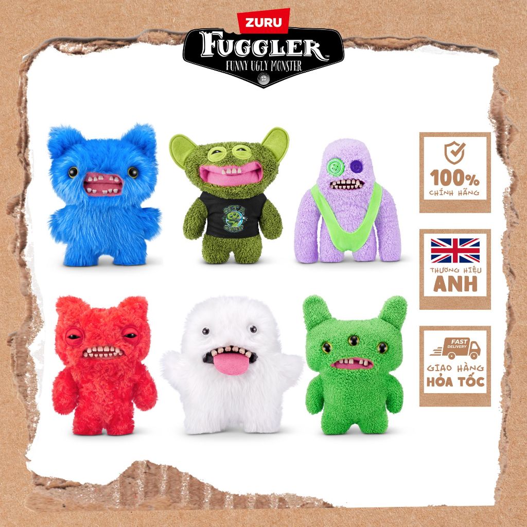 Đồ Chơi Sưu Tầm ZURU TOYS Fuggler Fuggglow 9" 15716 - Fuggler Vietnam