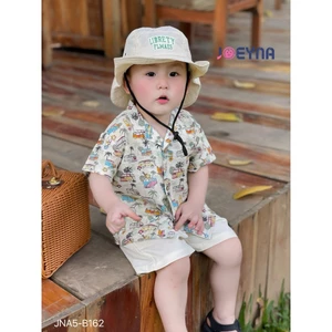 Set bộ đi biển Joeyna B162 ô tô cây dừa so hot cho bé