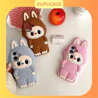 Ốp lưng iphone LABUBU tai thỏ nhiều màu siêu hot Cho 6plus/7plus/x/xs/xsm/11/12/13/14/15/16/pro/plus/promax