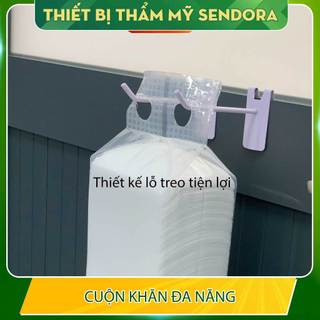 Túi 500g khăn khô lau mặt đa năng Seny 19.5x22cm, Khăn cây lau mặt spa, tẩy trang siêu thấm hút hơn 250 tờ phù hợp spa