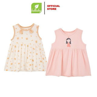 Đầm sát nách Lullaby cho bé 12-18,18-24 chất mềm mát