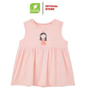 Đầm sát nách Lullaby cho bé 12-18,18-24 chất mềm mát