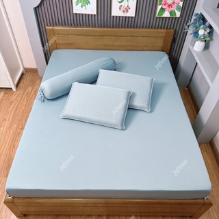 Bộ 4 món ga gối thun lạnh Ý JAFUMA |grap giường bo chun 4 món thun lạnh 1m, 1m2, 1m4, 1m6, 1m8, 2m2