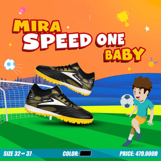 Giày Bóng Đá Trẻ Em, Giày Mira Speed One ( Tặng Tất dệt kim )