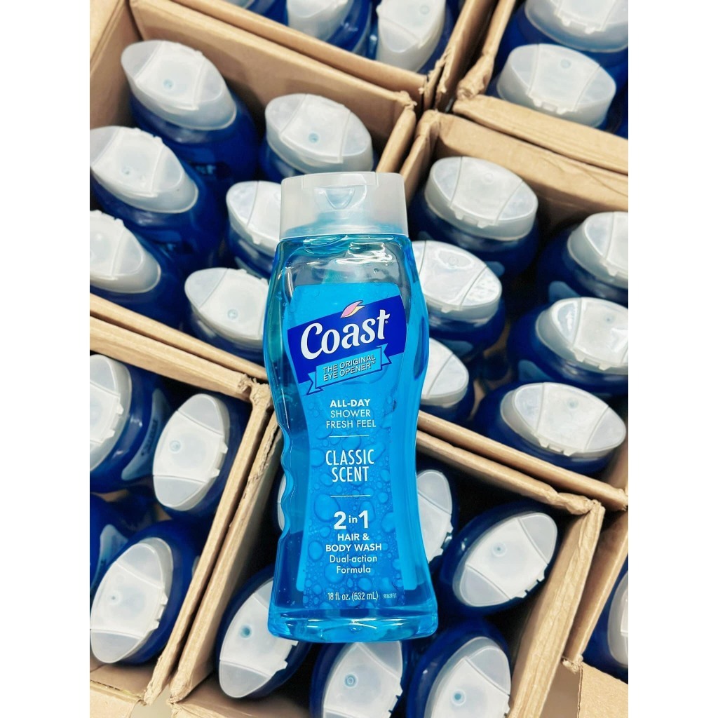 Sữa tắm Coast 532ml - 946ml của Mỹ